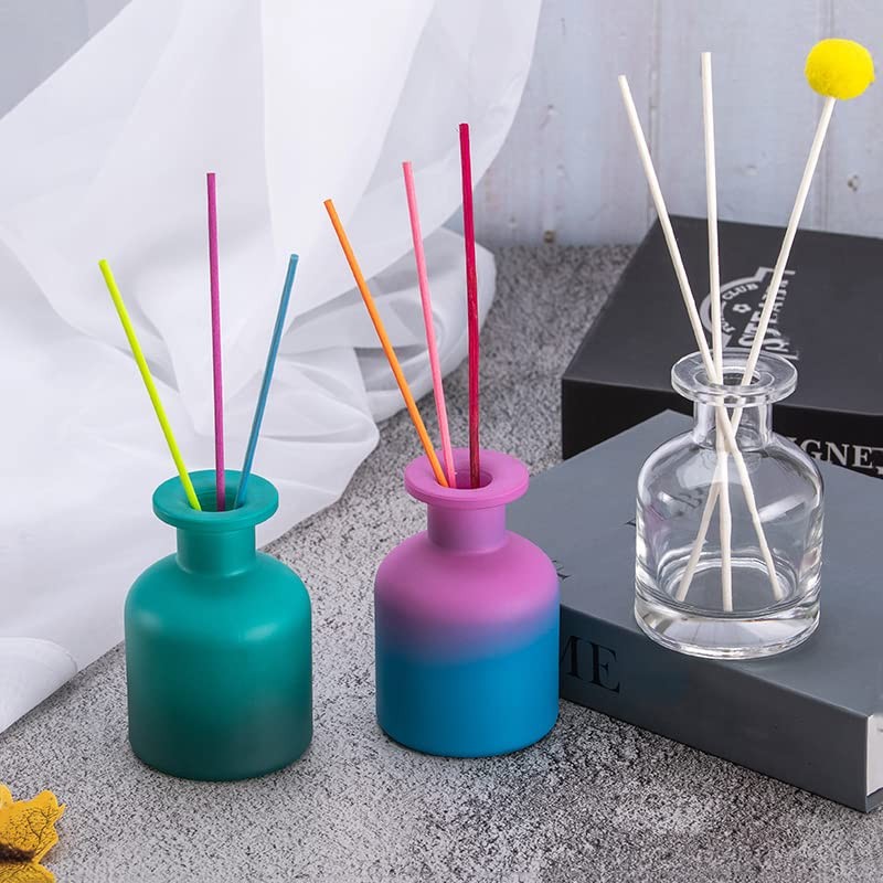 1Pcs 150ml/5oz Empty Glass Diffuser Bottle Aromatherapy Jar Container Fragrance