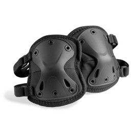 Elbow pads protect, black