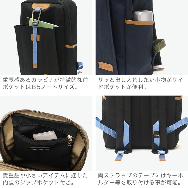 Masterpiece 02340-v2 Link Backpack, black (10)