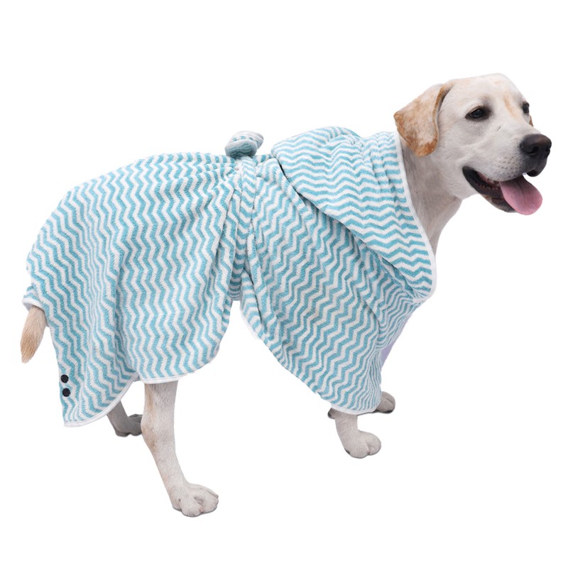 Pet Bath Towel Water Absorbent Quick Drying Ultrafine Fiber Dog