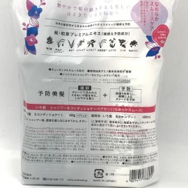 Kracie Ichikami Smoothing Shampoo and Conditioner Pair Set