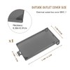 DBVC-1 Extra Duty 1-Gang Vertical Outdoor Outlet Cover for Arlington