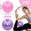 Gute Gymnastics Ball, Small Pilates Ball, 25 cm Non-Slip Yoga