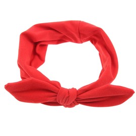 Pop Your Dream Vintage Adults Elastic Headband Bunny Ears Bow Hairband Hair Decor Accessory