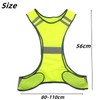 AzulLanse Reflective Running Vest, Breathable Sports Vest, Pack of 2,