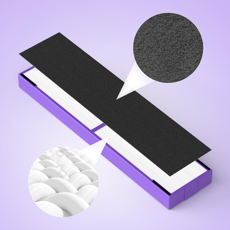2-Pack True FLT5000 FLT5250PT FLT5111 Replacement Filter C, Compatible with