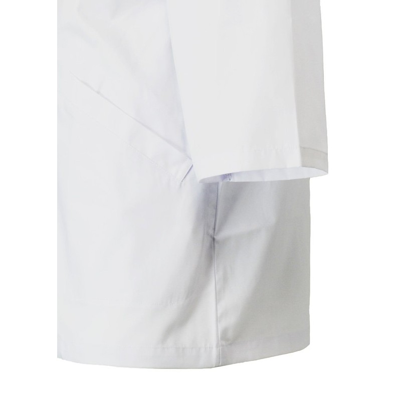 Montblanc Cooking Uniform Japanese Cuisine White Coat Seven-Quarter Sleeve with