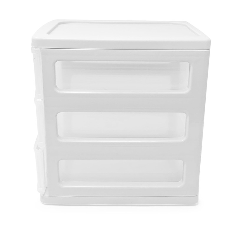Plastic Desktop Storage Unit with Drawers, Stationary Arts Drawer Desktop