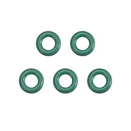 sourcing map Pack of 5 Fluororubber O-Rings FKM Seal for Machines Piping 8.5 mm AD 4.7 mm ID 1.9 mm Width Green