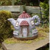Pixieland 956428 Secret Fairy Teapot Palace | Miniature Garden Decor