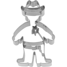 Birkmann Cowboy Cookie Cutter, 8 cm, 199293