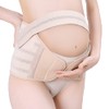 Qcfang Maternity Belt 3-in-1 Adjustable Maternity Belly Band for Pregnancy
