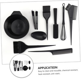 BIUDECO 1set Hair Coloring Tool Kit Hair Dyeing Accessories Easy to Clean and Reusable for Home Use and Professional Results
