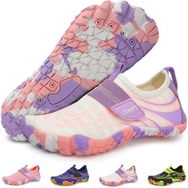 BexpAudpot Zapatos de Agua para Niños, Zapatos de Natación Acuáticos para Niños y Niñas, Ligeros de Secado Rápido, Ideal para Playa, Deporte, Caminar, Piscina, Surf al Aire Libre