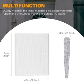 CoguZed 10-Pack Door Corner Seals, Exterior Door Jamb Weather Stripping, Wedge Draft Plugs, Foam Seals for Noise Isolation and Weather Protection