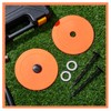 Leriton 3 Set Low Profile Property Line Markers, Survey Markers