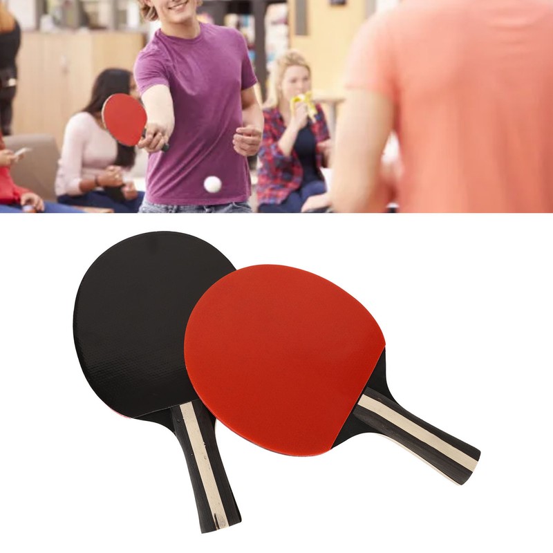 REGAIL Ping Pong Paddle Set Portable Table Tennis Set With