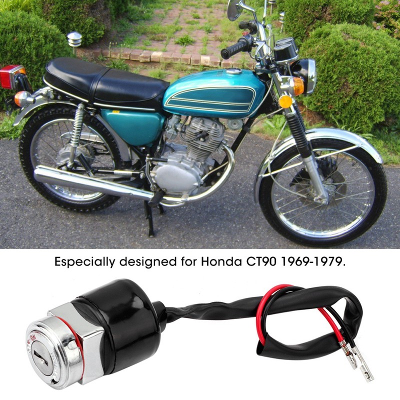 Motorcycle Ignition Switch with 2 Keys fit for Honda CB100