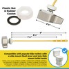 Toto Toilet Handle Replacement Nickel THU004-CP - Eljer Toilet Handle