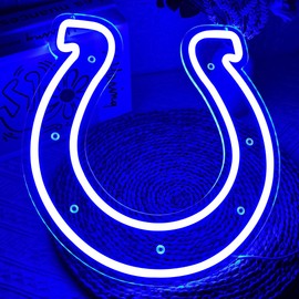 Football Neon Sign for Wall Decor Football Led Neon Light for Man Cave Birthday Gifts for Rugby Fans with Rugby Team Light Up Sign for Party Club Bar Dorm Size12.9 * 13.7In(ZYLD116)