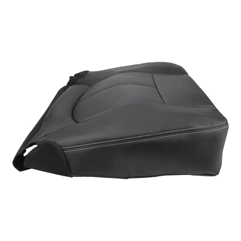 Carbhub Driver Bottom Perforated Leather Seat Cover for Ford F250