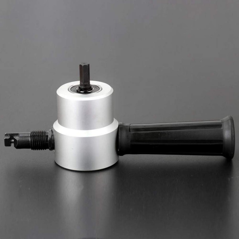 Double Head Metal Sheet Nibbler Cutter Hole Saw Drill Attachment