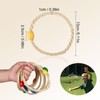 Kasoud Quoits Games Set, 8PCS Quoits Ropes Ring Toss Games,