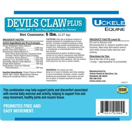 Uckele Devils Claw Plus Powder, 5 lb