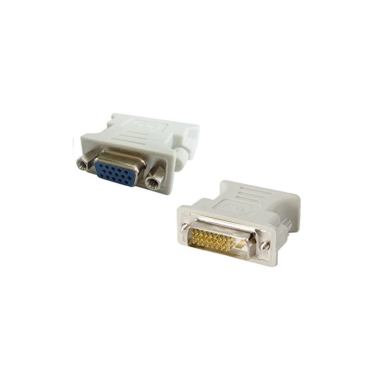 Electrónica REY Adaptor DVI-D Male 24+1 to VGA Female 15