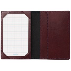 Raymei Fujii ZVN225Z ZVN225Z with Business Card Holder Jotter Memo Leather Wine