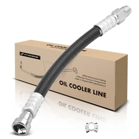 A-Premium Automatic Transmission Oil Cooler Line Hose Assembly Compatible with Dodge Ram 2500 3500 2005 5.9L