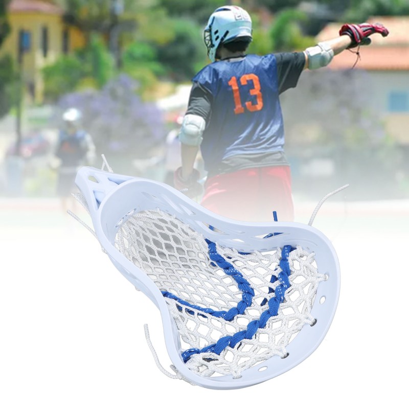 Lacrosse Head Mesh Strung Wear Proof Nylon Lacrosse Stick Heads