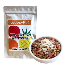 Logospet Natural Fruit Enzyme, 3.5 oz (100 g), Additive-free, For Dogs, Cats, Rabbits, Small Animals, Pets, Natural Fruit Enzymes, Natural Enzymes, Lactic Acid Bacteria, Additive-free, Natural