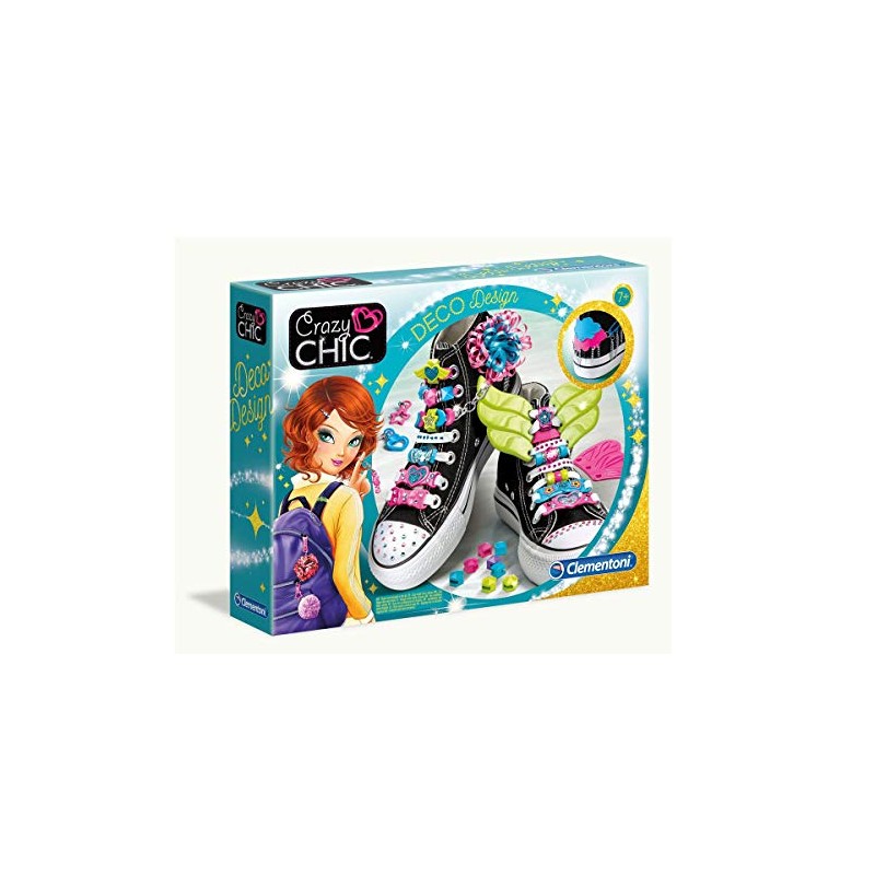 Clementoni 18501 Crazy Chic - Deco Design, Colourful Accessories for