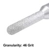 sourcing map 8mm Diamond Straight Router Bit Brazed Cylinder Profile