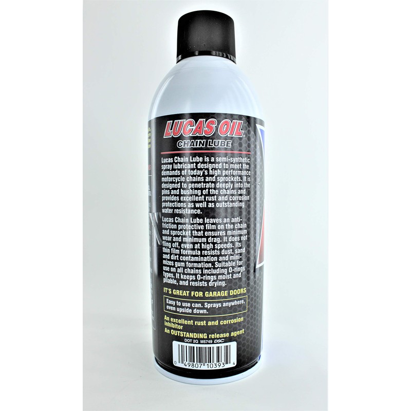 Lucas Oil 10393 Chain Lube Penetrant Aerosol - 11 oz,