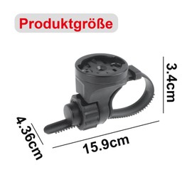 COZERI Bicycle Computer Mount, Compatible with Garmin Edge and Compatible with iGPSPORT, Magicshine Bicycle Lamp, for 25.4-31.8 mm Handlebars, Garmin Mount Stem, Bicycle Accessories