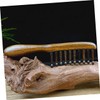 Minkissy Sandalwood Comb for Scalp Massage Wide Tooth Hair Styling
