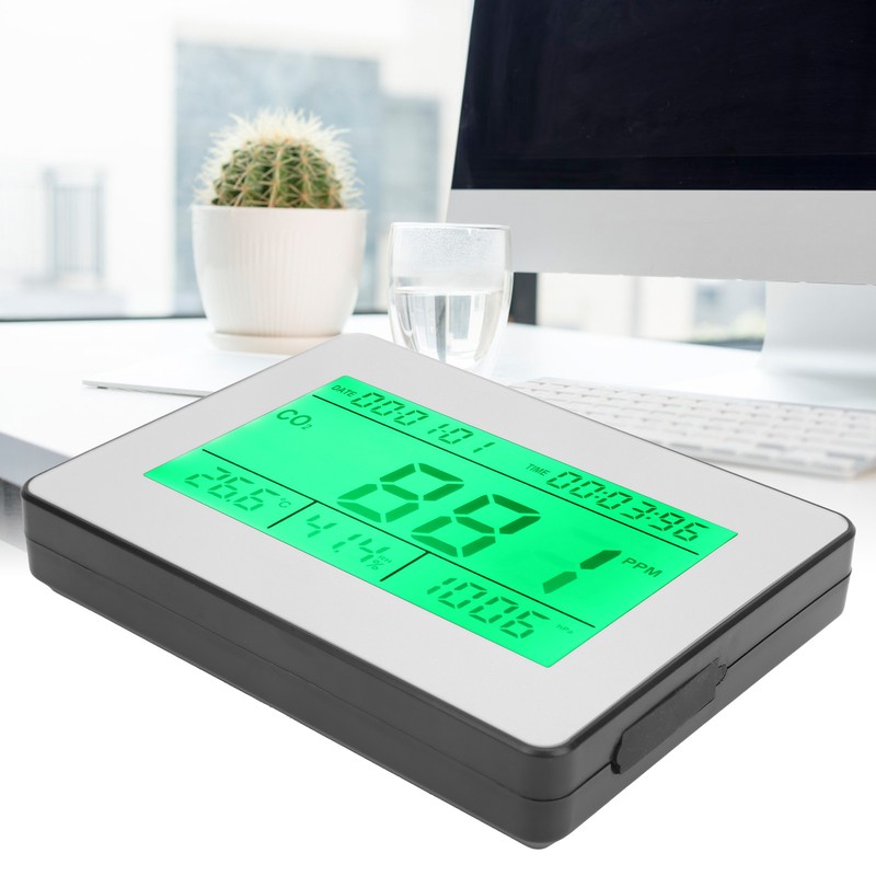 TL‑2000A Multifunctional CO2 Meter Temperature Humidity Recorder Air Quality Monitor