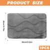 FeiatPogra Stone Bath Mat 60x40cm Quick Dry Non-Slip Diatomite Bath