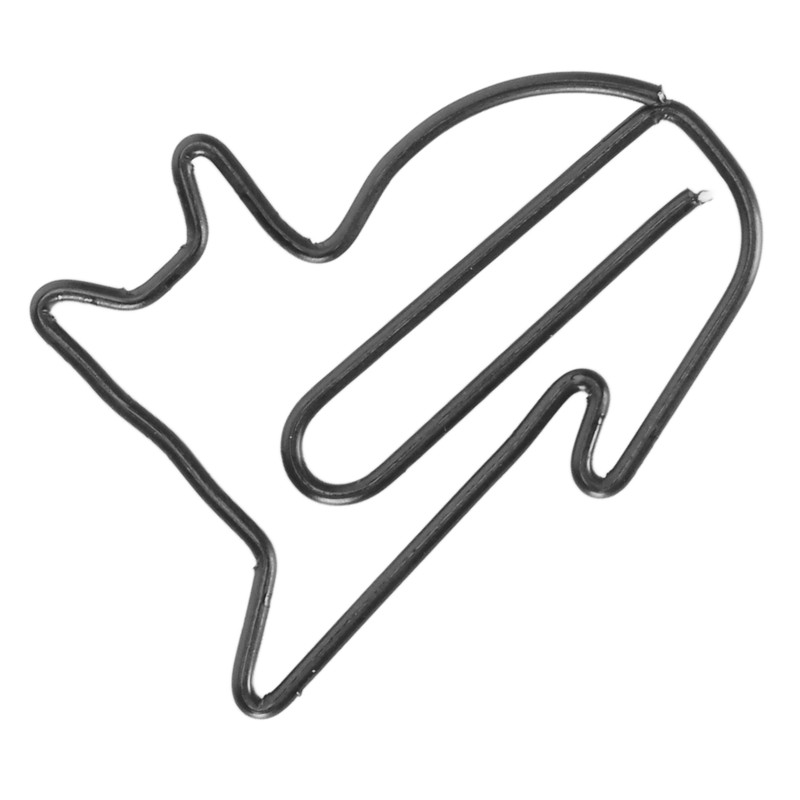 100 Pcs Cute Paper Clips Animal Shaped Fun Bookmark Document