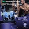 Aptkdoe Wireless Earbuds 75hrs Bluetooth 5.4 Headphone Sport, 2025 Bluetooth