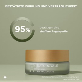 ANNEMARIE BÖRLIND NATUROYALE SYSTEM BIOLIFTING DEFINING EYE AND LIP CARE (15 ml) - For Mature Skin, Anti-Ageing with Biolifting Complex, Reduces Wrinkles, Activates Cell Renewal, with White Truffle