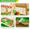 FUNLIO Anti-Warping Kids Art Easel, 3 Height Adjustable for Kids