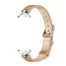 MIJOBS Strap for Xiaomi Mi Band 9 Mi Band 8 Leather Replacement Straps for Mi Fit Band9 Breathable SmartWatch Straps Wristband Bracelet