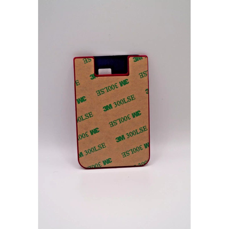 Glass-U Universal Adhesive Pocket Stick On Phone Wallet Card Holder