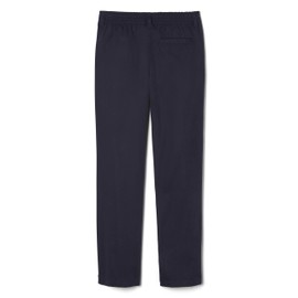 French Toast Boys' Little Pull-On Relaxed Fit School Uniform Pant (Standard & Husky), Navy, 7