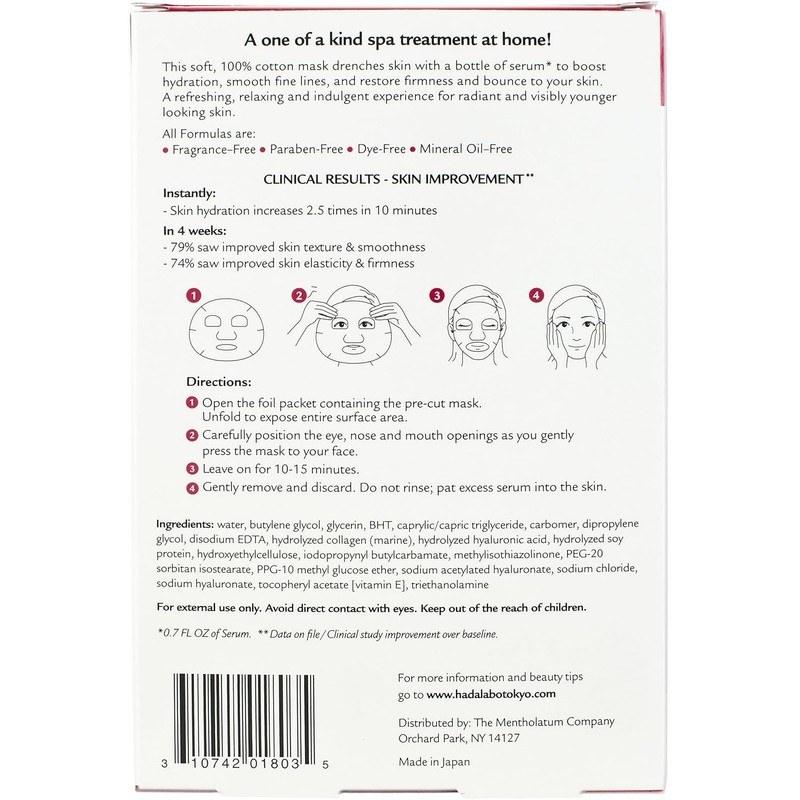 Hada Labo Tokyo Ultimate Anti-Aging Facial Mask - 0.7 oz