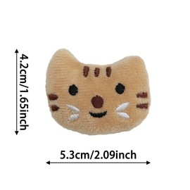 1 x 1 inch Cartoon Kitty Small Hair Clip Clip Side Clip Hair Accessories