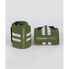 STAMINA FITNESS Unisex - Adult Elastic Wrist Wraps, Military Green, Verde